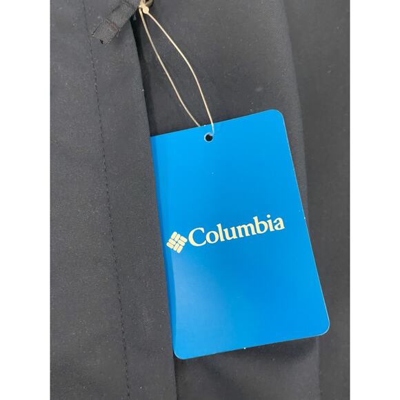 Columbia Men's Sz L Navy Blue Mt.Village Softshell Jacket Full Zip NWT - Picture 5 of 13
